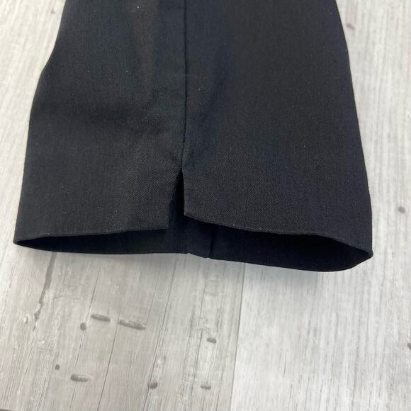 Harve Benard Black Pull On Stretchy Straight Leg Work Dress Pants 10 - Picture 6 of 10